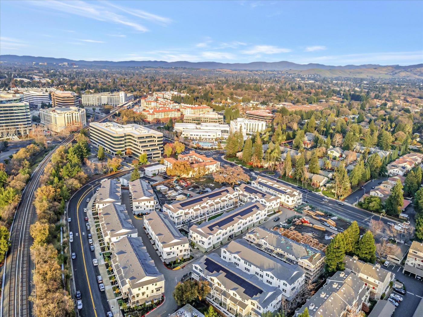 Oak Grove aerial view new homes for sale